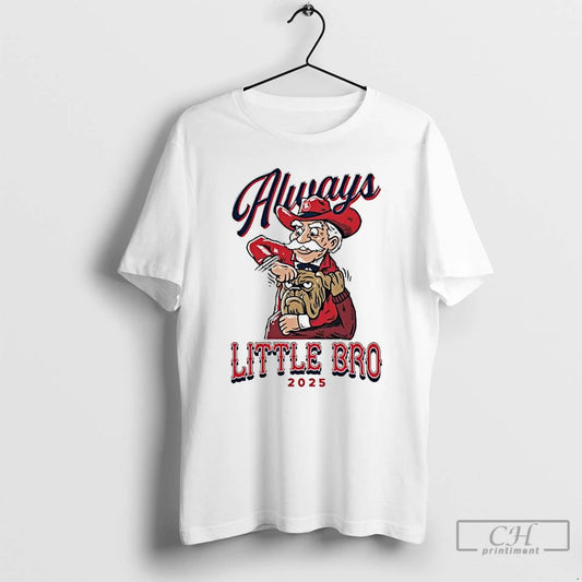 Premium Barstool Ole Miss Always Little Bro 2025 T-Shirts, Hoodie, Sweatshirt | InkThreadWorks.com