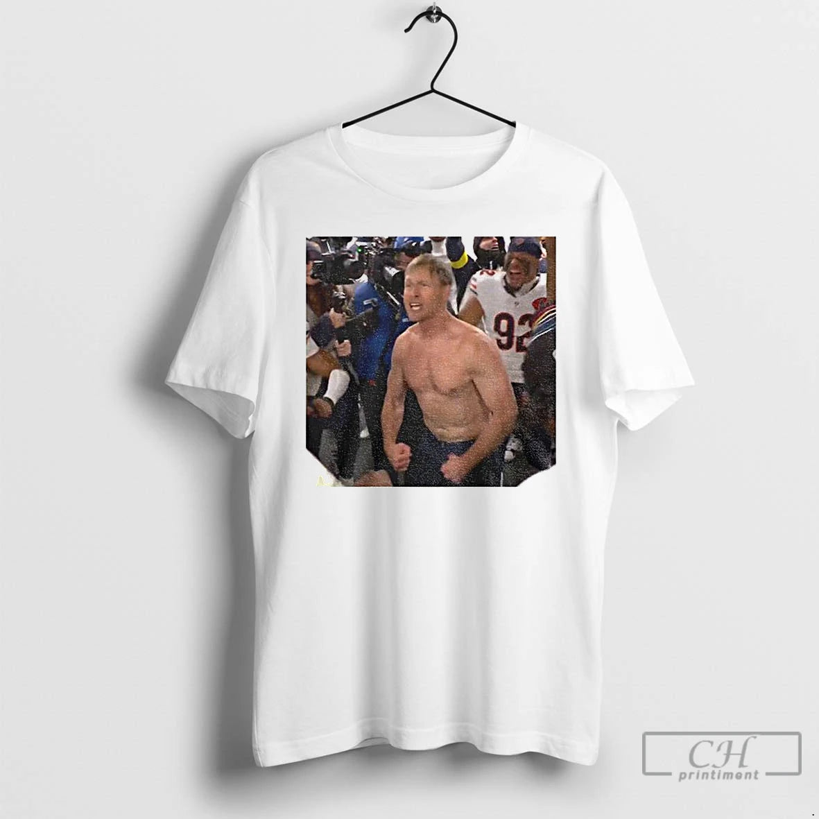Premium Bears Coach Ben Johnson Shows Off Photo T-Shirts, Hoodie, Sweatshirt | InkThreadWorks.com