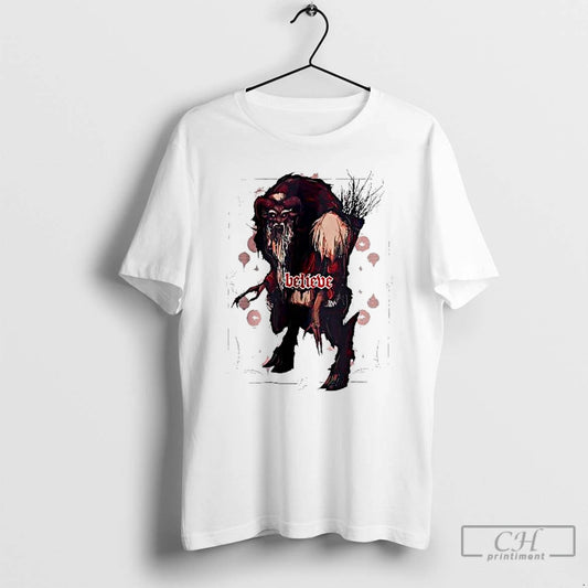 Premium Believe Zombie Christmas T-Shirts, Hoodie, Sweatshirt | InkThreadWorks.com