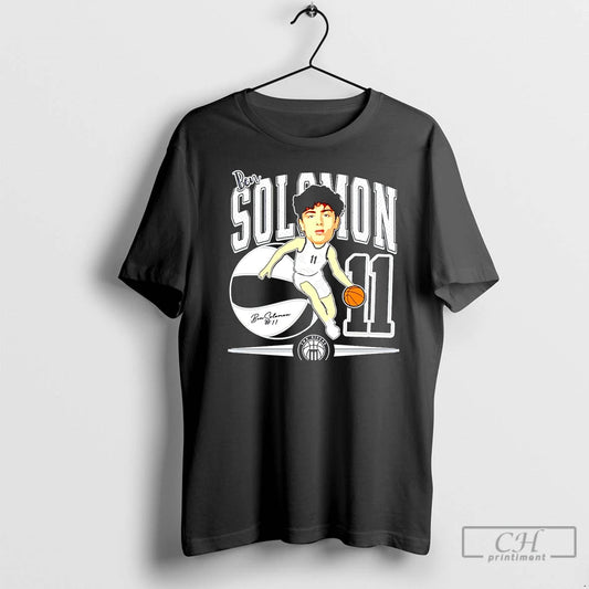 Premium Ben Solomon Marietta Basketball Caricature 25 26 Christmas T-Shirts, Hoodie, Sweatshirt | InkThreadWorks.com