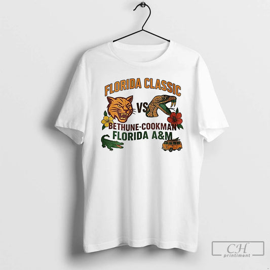Premium Bethune Cookman Wildcats Vs Florida Am Rattlers 2025 T-Shirts, Hoodie, Sweatshirt | InkThreadWorks.com
