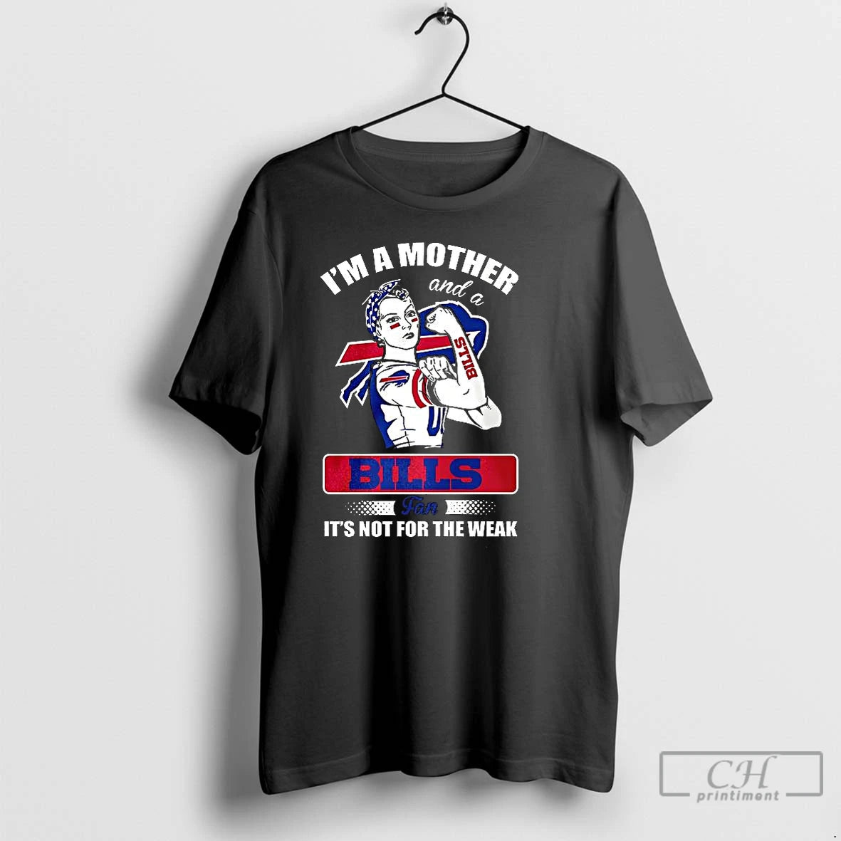 Premium Bills Babe Im A Mother And A Bills Fan Its For The Weak Retro T-Shirts, Hoodie, Sweatshirt | InkThreadWorks.com