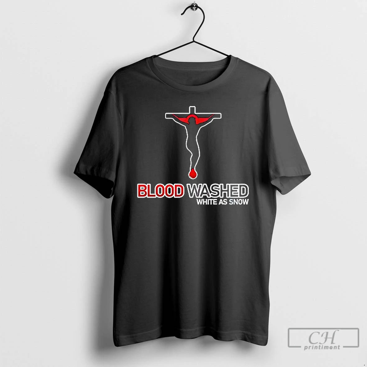 Premium Blood Washed White As Snow T-Shirts, Hoodie, Sweatshirt | InkThreadWorks.com