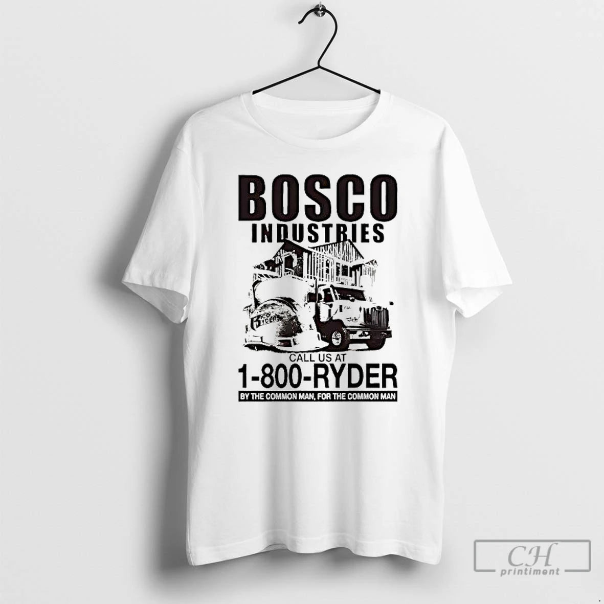 Premium Bosco Industries Call Us At 1 800 Ryde Vintage T-Shirts, Hoodie, Sweatshirt | InkThreadWorks.com