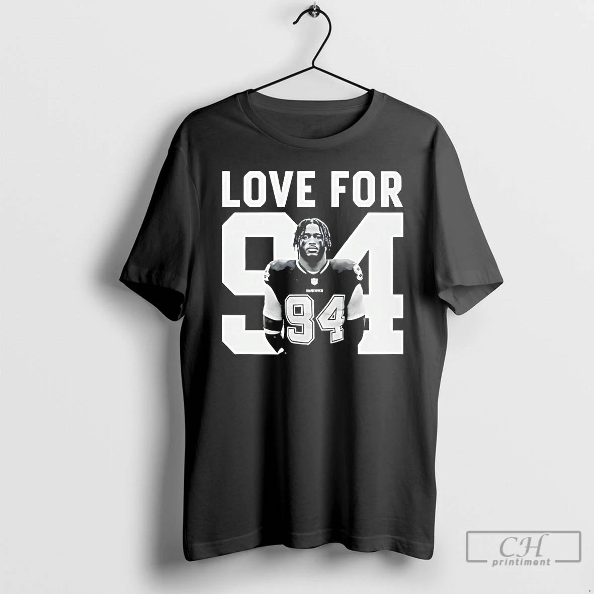 Premium Brandon Aubrey Love For 94 T-Shirts, Hoodie, Sweatshirt | InkThreadWorks.com