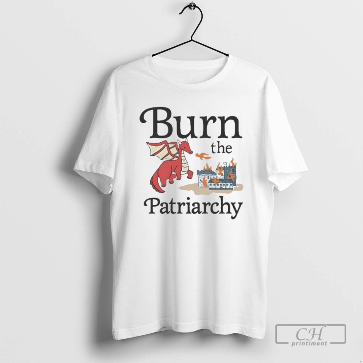 Premium Burn The Patriarchy Dragon Shirt Sweater Hoodie, Sweatshirt | InkThreadWorks.com