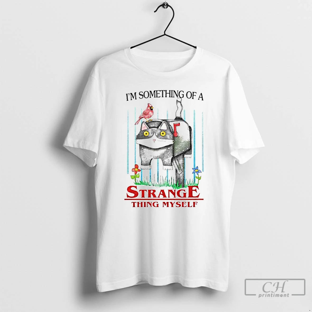 Premium Cat Im Something Of A Strange Thing Myself Ornaments T-Shirts, Hoodie, Sweatshirt | InkThreadWorks.com