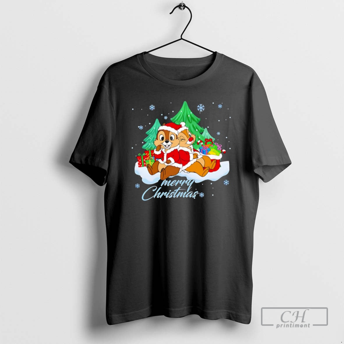 Premium Chip And Dale Christmas Chipmunks Xmas Shirt Sweater Hoodie, Sweatshirt | InkThreadWorks.com