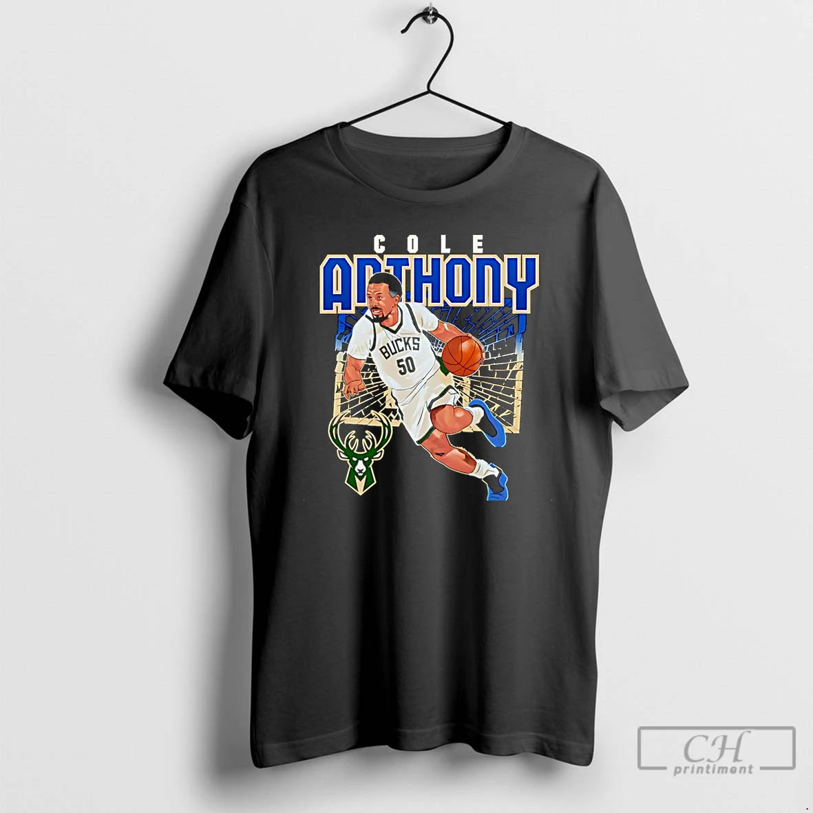 Premium Cole Anthony Milwaukee Bucks Shattered Signature Christmas T-Shirts, Hoodie, Sweatshirt | InkThreadWorks.com