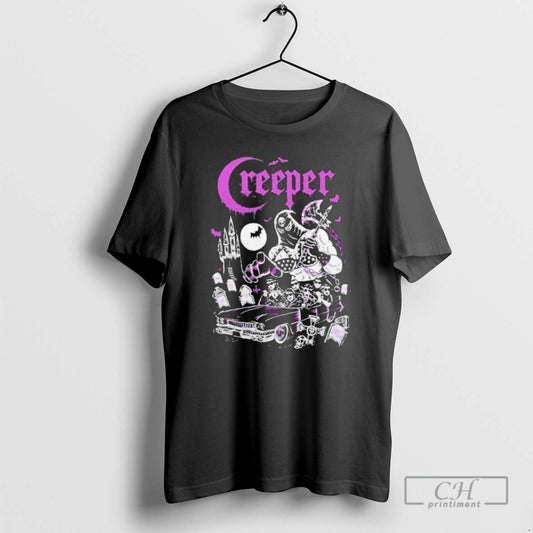 Premium Creeper Mistress Of Death Car Shirt Sweater Hoodie, Sweatshirt | InkThreadWorks.com