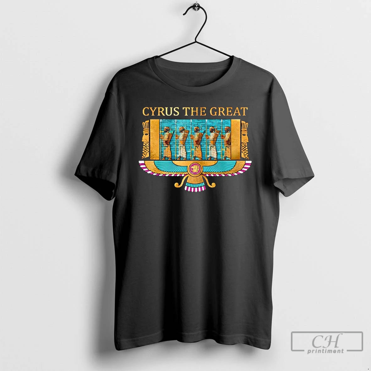 Premium Cyrus The Great Ancient Persia Achaemenid Persian T-Shirts, Hoodie, Sweatshirt | InkThreadWorks.com