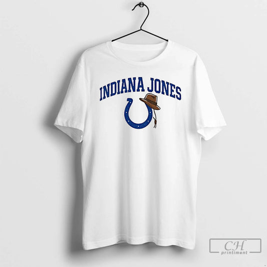 Premium Daniel Jones Colts Retro Indiana Jones T-Shirts, Hoodie, Sweatshirt | InkThreadWorks.com