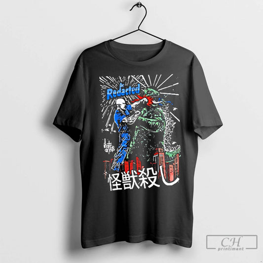 Premium Dr Redacted Kaiju Battle Retro