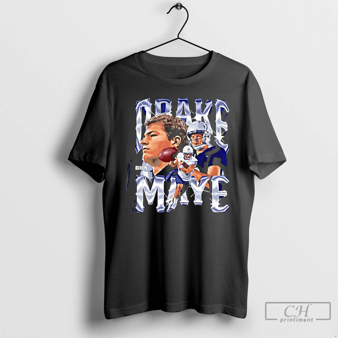 Premium Drake Maye New England Vintage T-Shirts, Hoodie, Sweatshirt | InkThreadWorks.com