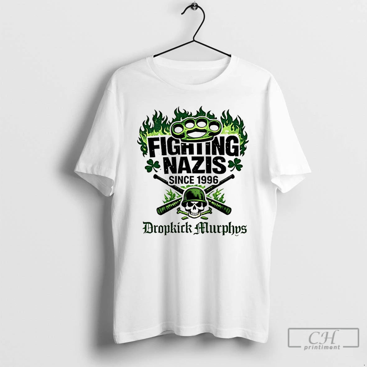 Premium Dropkick Murphys Band Fighting Nazis Since 1996 T-Shirts, Hoodie, Sweatshirt | InkThreadWorks.com