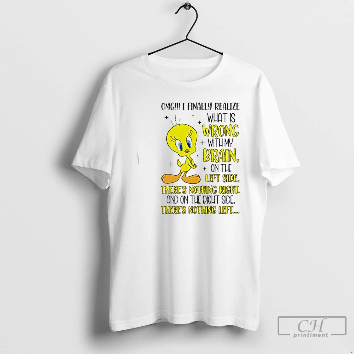 Premium Duck Omg I Finally Realize What Is Wrong With My Brain T Shirts Sweater Hoodie, Sweatshirt | InkThreadWorks.com