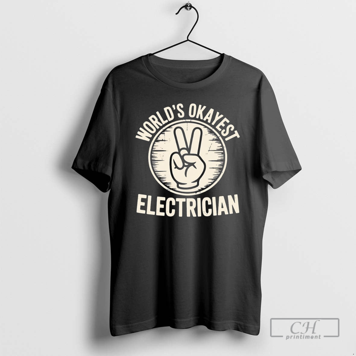 Premium Electrician Worlds Okayest Electrician Shirt Sweater Hoodie, Sweatshirt | InkThreadWorks.com