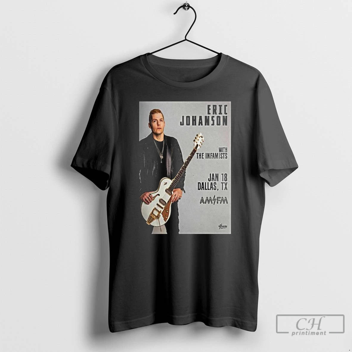 Premium Eric Johanson Dallas Tx Jan 18 2026 T-Shirts, Hoodie, Sweatshirt | InkThreadWorks.com
