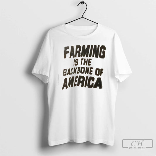Premium Farming Is The Backbone Of America Not The Profit Center T-Shirts, Hoodie, Sweatshirt | InkThreadWorks.com