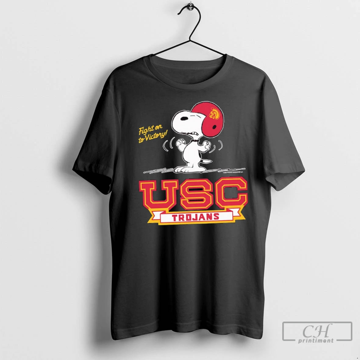 Premium Fight On To Victory Peanuts X Usc Football Trojans
