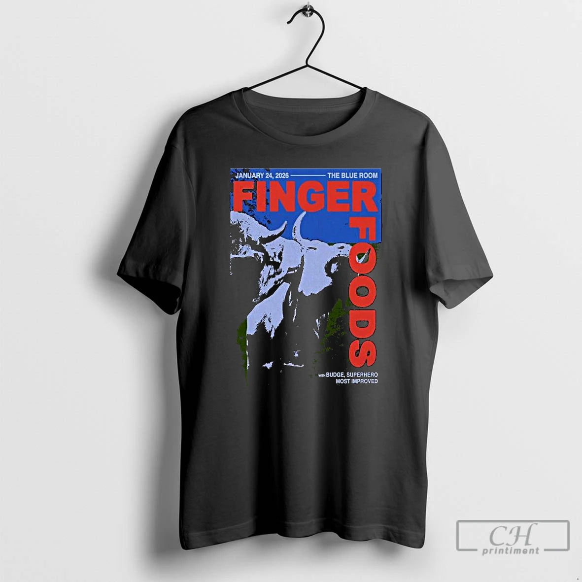 Premium Finger Foods Jan 24 2026 The Blue Room T-Shirts, Hoodie, Sweatshirt | InkThreadWorks.com