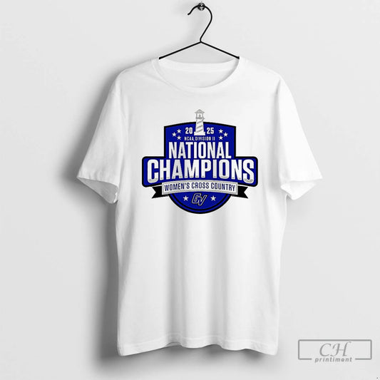 Premium Gvsu Womens Cross Country 2025 Ncaa Division Ii National Champions T-Shirts, Hoodie, Sweatshirt | InkThreadWorks.com