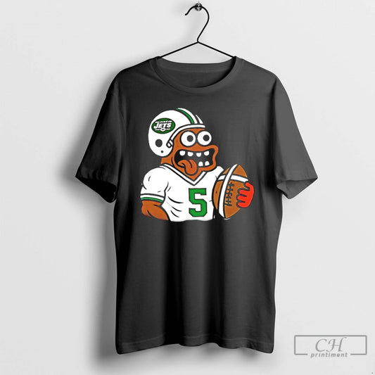 Premium Garrett Wilson New York Jets Monster Toast Cartoon T-Shirts, Hoodie, Sweatshirt | InkThreadWorks.com