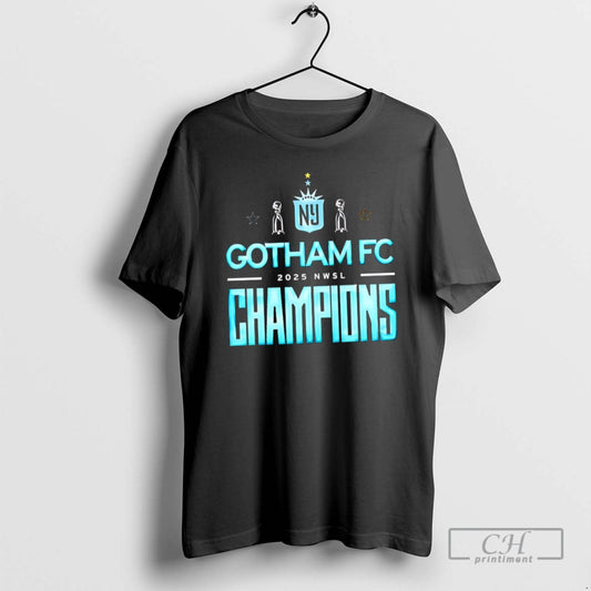 Premium Gotham Fc 2025 Nwsl Champions Shirt Sweater Hoodie, Sweatshirt | InkThreadWorks.com