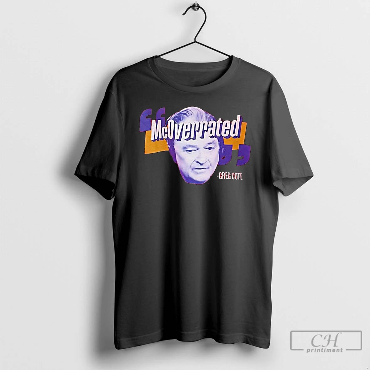 Premium Greg Cote Mcoverrated Face T-Shirts, Hoodie, Sweatshirt | InkThreadWorks.com