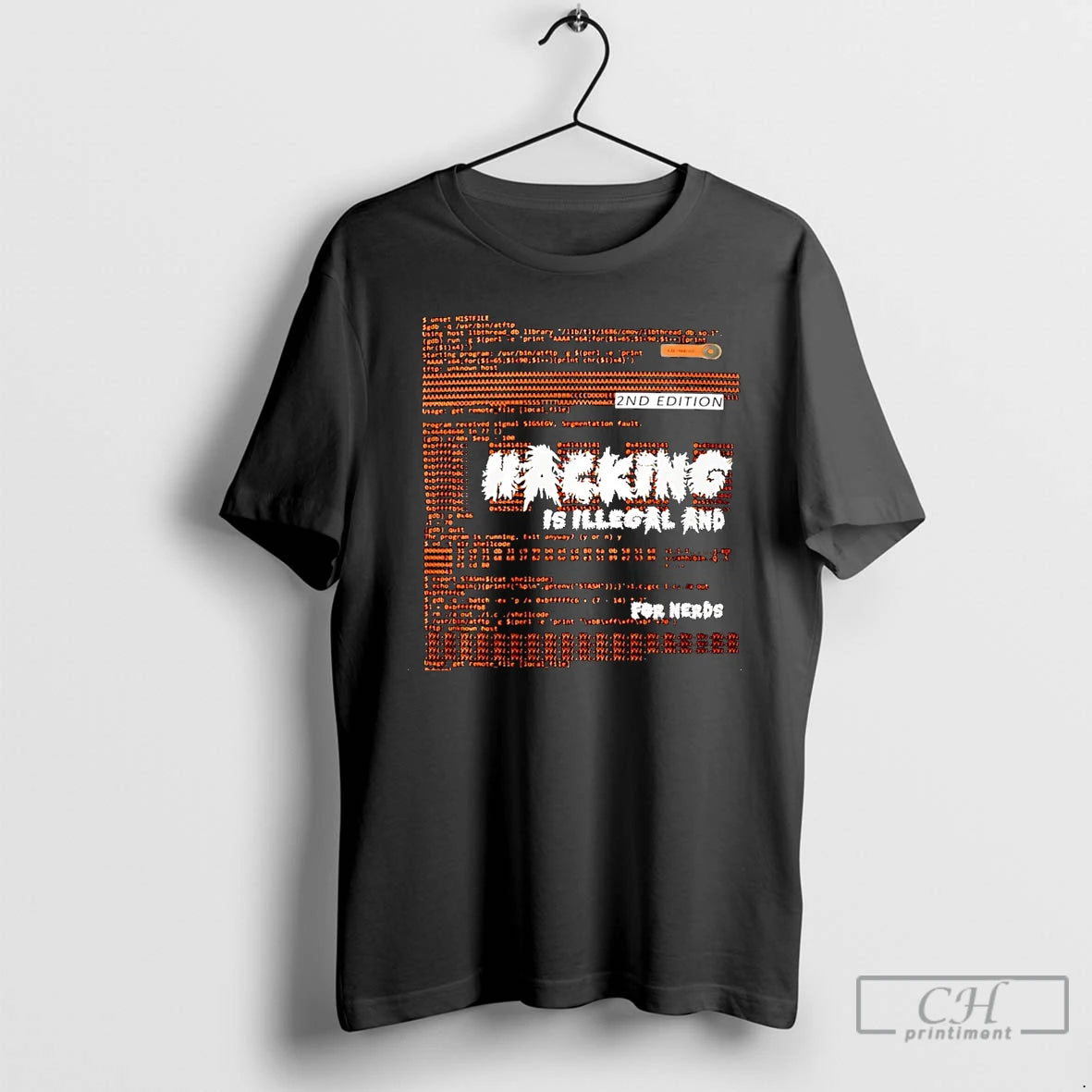 Premium Hacking Is Illegal And For Nerds Cod Christmas T-Shirts, Hoodie, Sweatshirt | InkThreadWorks.com