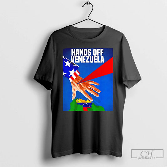 Premium Hands Off Venezuela Down With Us Imperialism T-Shirts, Hoodie, Sweatshirt | InkThreadWorks.com