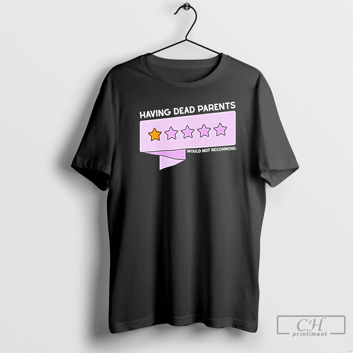 Premium Having Dead Parents One Star Christmas T-Shirts, Hoodie, Sweatshirt | InkThreadWorks.com