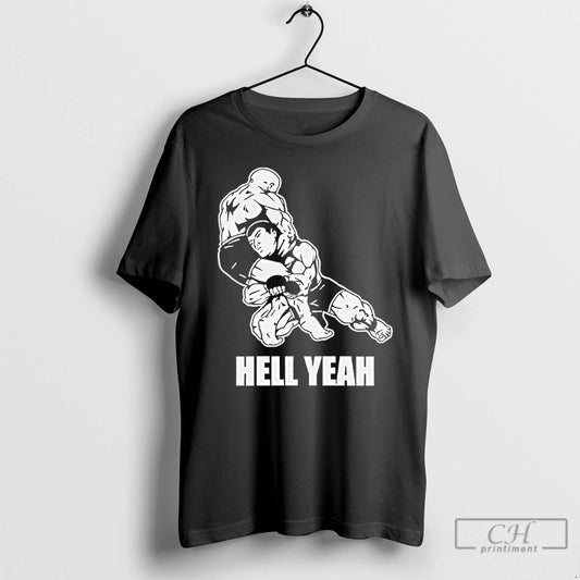 Premium Hell Yeah Double Leg Takedown Wrestling T-Shirts, Hoodie, Sweatshirt | InkThreadWorks.com