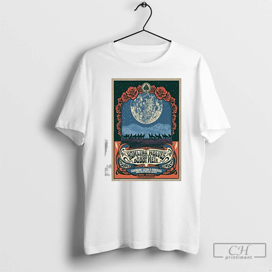 Premium Howling Wolves Bobby Weir San Francisco Ca 1 17 2026 T-Shirts, Hoodie, Sweatshirt | InkThreadWorks.com
