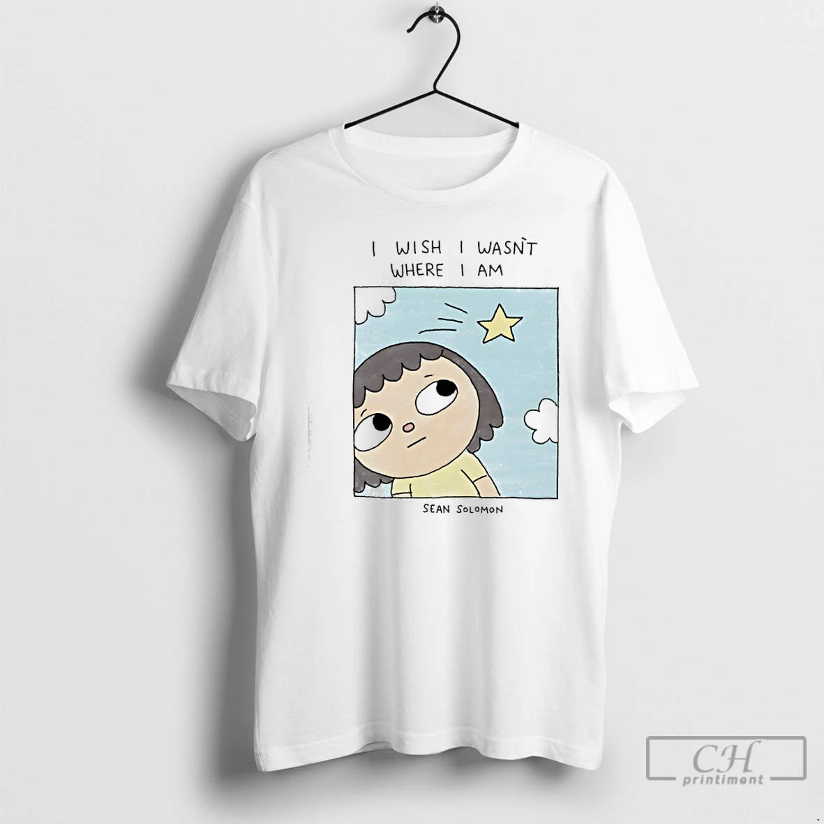 Premium I Wish I Wasnt Where I Am Sean Solomon T-Shirts, Hoodie, Sweatshirt | InkThreadWorks.com