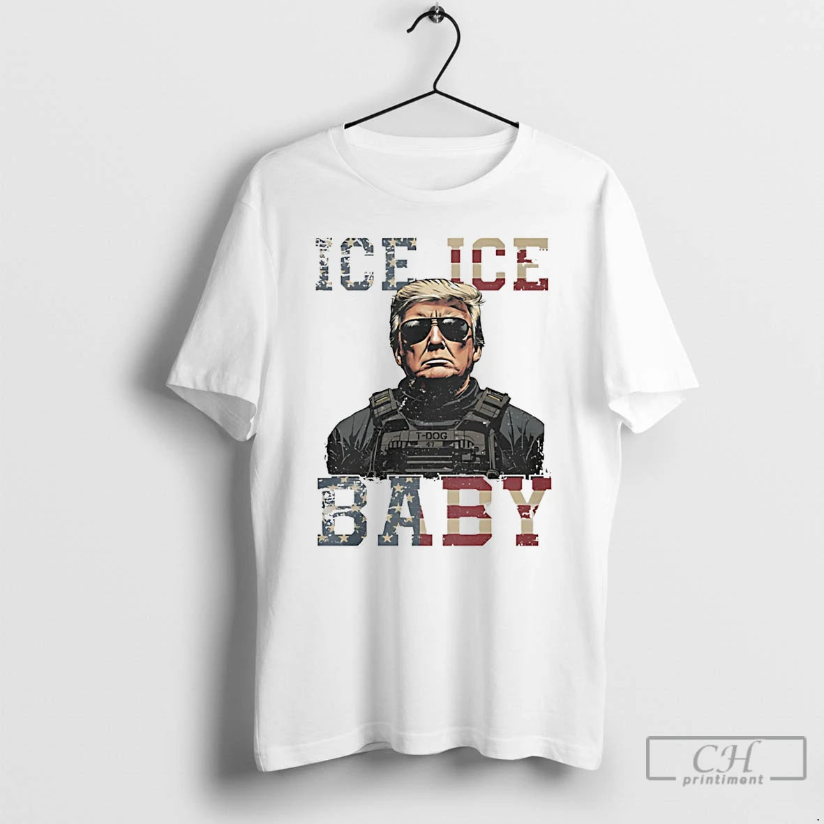 Premium Ice Ice Baby Trump Police T-Shirts, Hoodie, Sweatshirt | InkThreadWorks.com