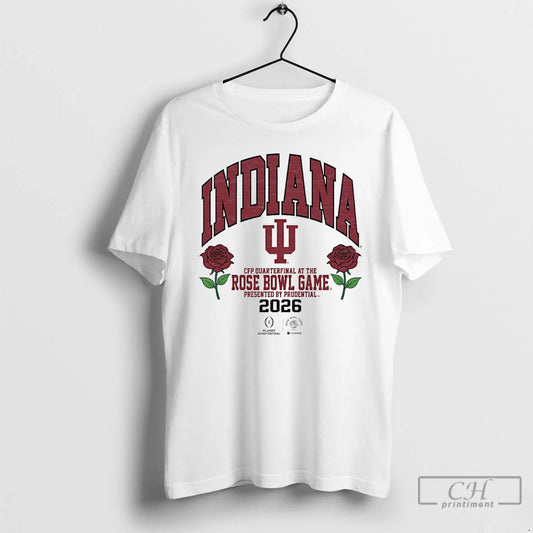 Premium Indiana Football 2026 Cfp Rose Bowl Classic T-Shirts, Hoodie, Sweatshirt | InkThreadWorks.com