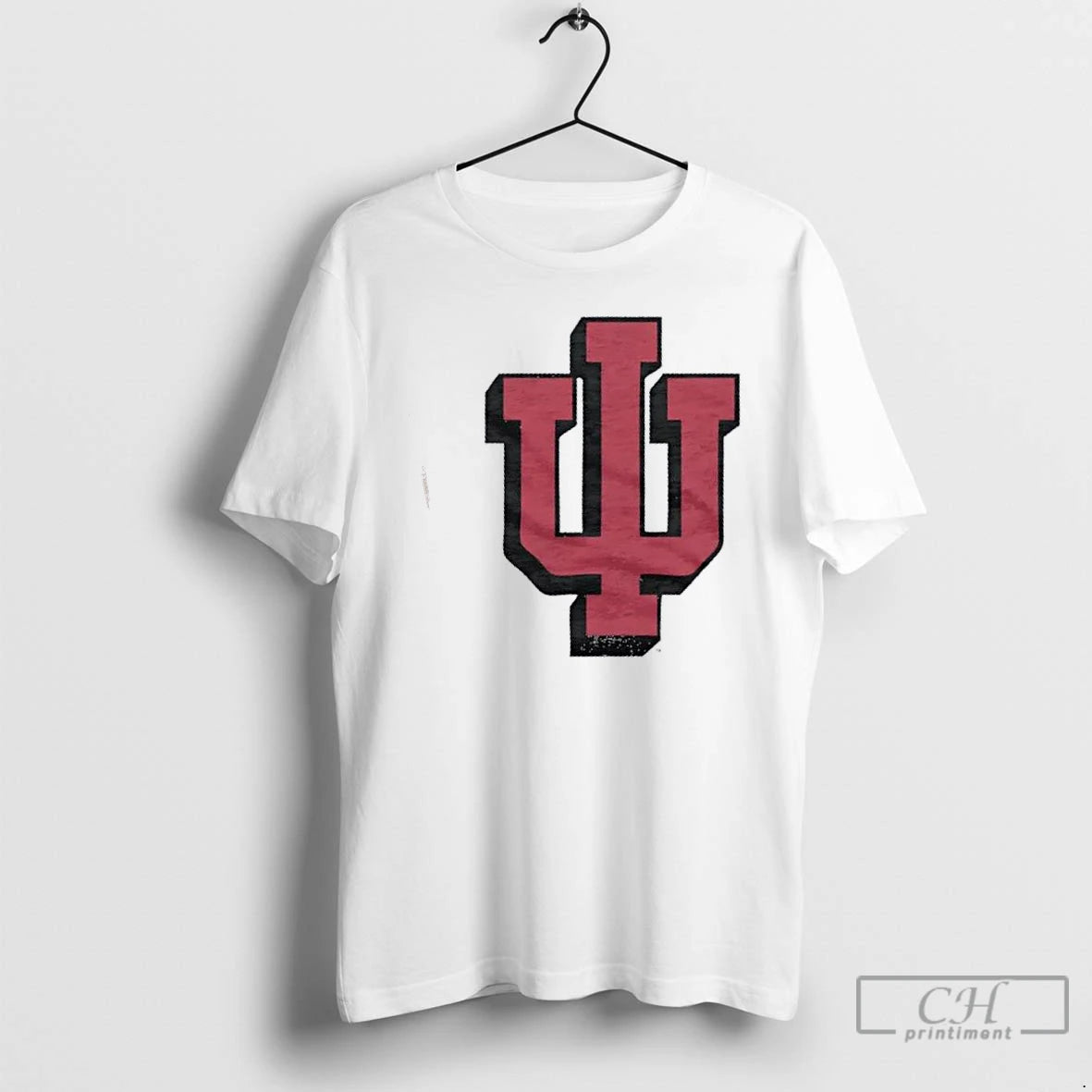 Premium Indiana University Block Iu Logo T-Shirts, Hoodie, Sweatshirt | InkThreadWorks.com