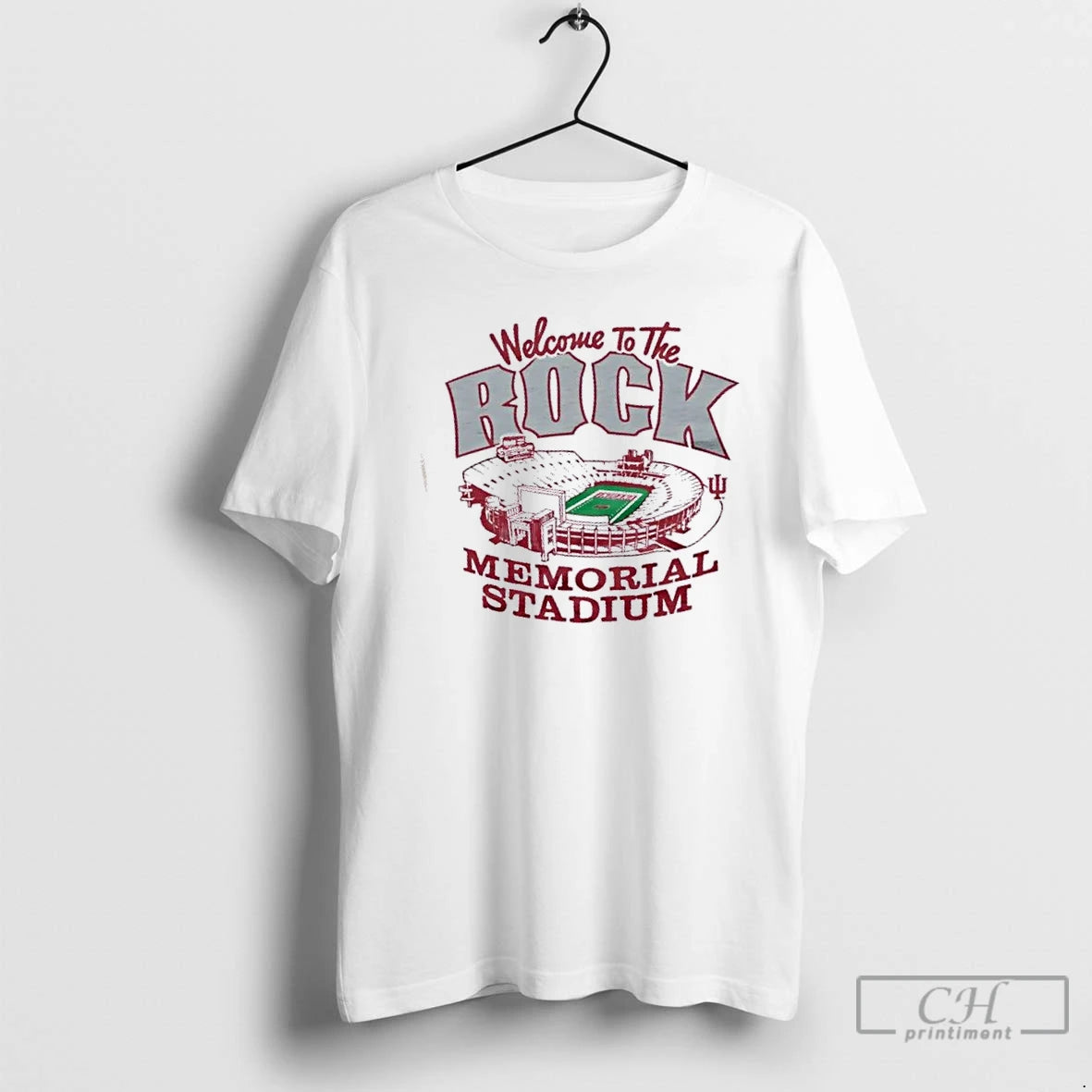 Premium Indiana University Memorial Stadium Welcome To The Rock T-Shirts, Hoodie, Sweatshirt | InkThreadWorks.com