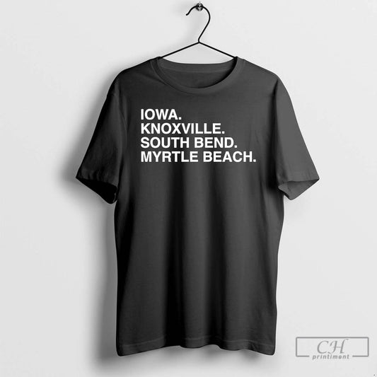 Premium Iowa Knoxville South Bend Myrtle Beach Cubs Minor League T-Shirts, Hoodie, Sweatshirt | InkThreadWorks.com