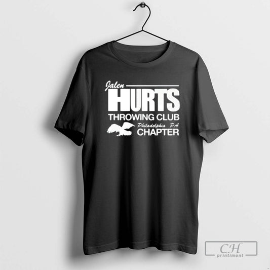 Premium Jason Kelce Jalen Hurts Throwing Club Philadelphia Pa Chapter Shirt Sweater Hoodie, Sweatshirt | InkThreadWorks.com