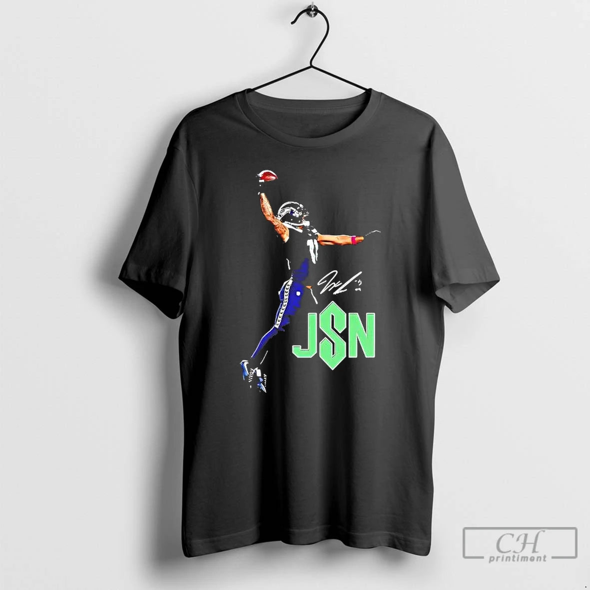 Premium Jaxon Smith Njigba Touchdown Celebration Signature T-Shirts, Hoodie, Sweatshirt | InkThreadWorks.com