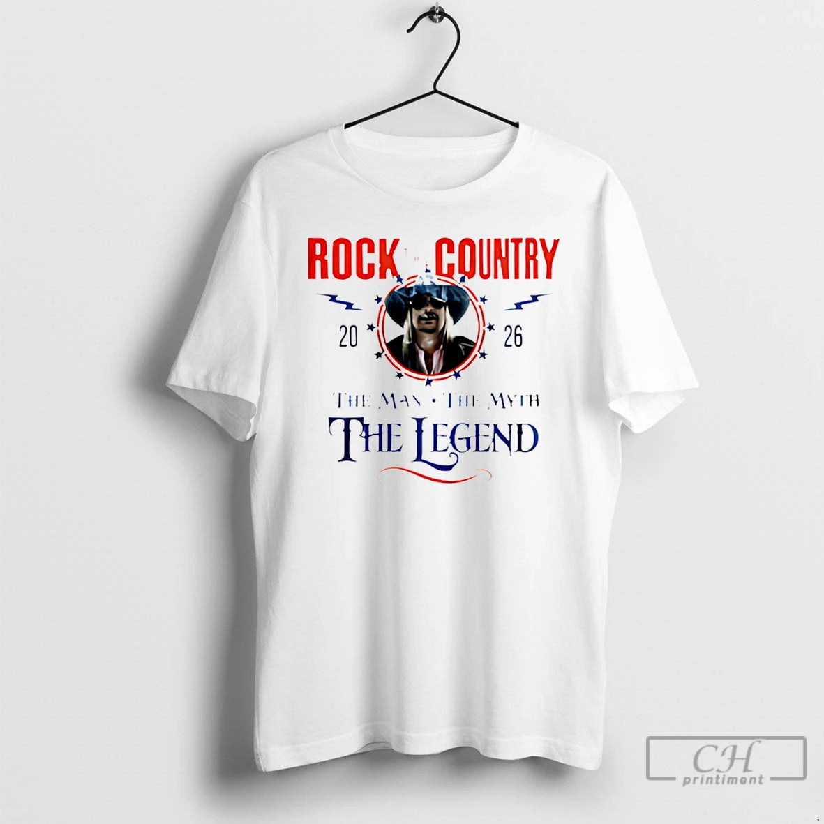 Premium Kid Rock Rock The Man The Myth The Legend The Country 2026 T Shirts Hoodie, Sweatshirt | InkThreadWorks.com
