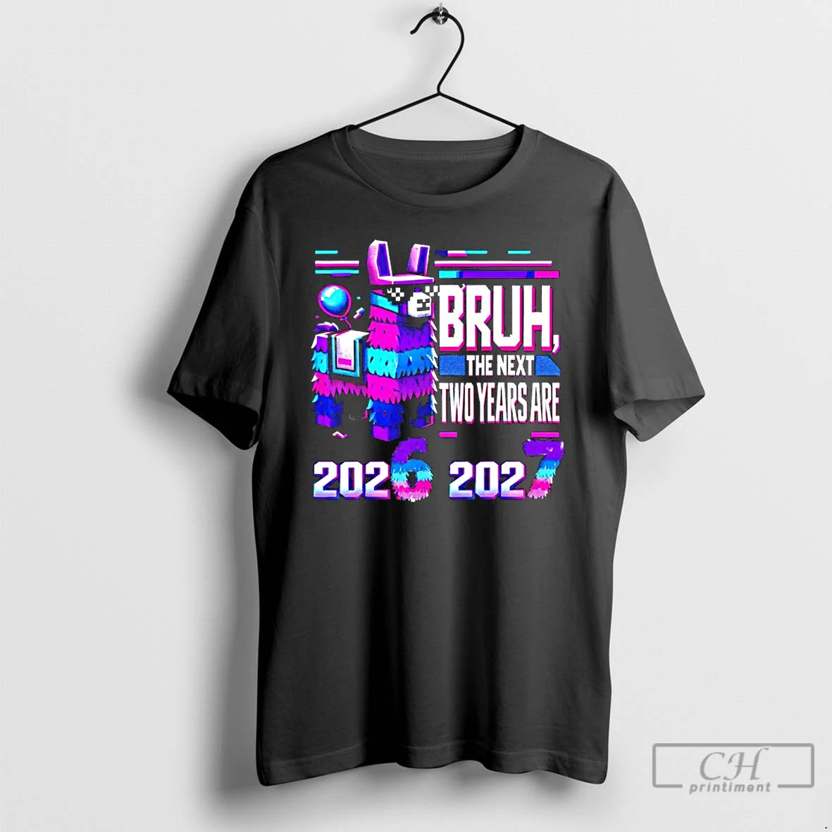 Premium Llama Pinata New Years Eve Party 6 7 Meme T-Shirts, Hoodie, Sweatshirt | InkThreadWorks.com