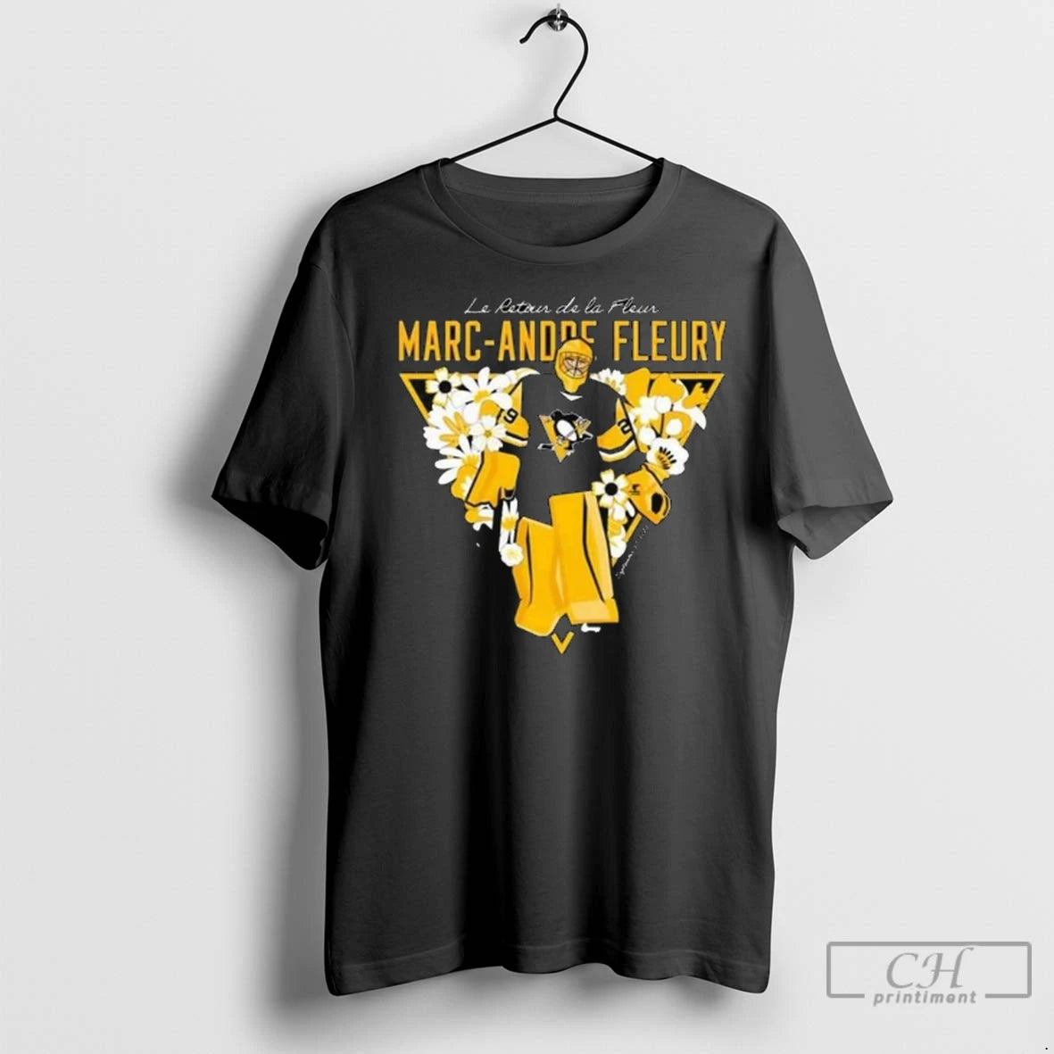 Premium Marc Andre Fleury Le Retour De Le Fleur Long Sleve