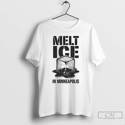 Premium Melt Ice In Minneapolis T-Shirts, Hoodie, Sweatshirt | InkThreadWorks.com