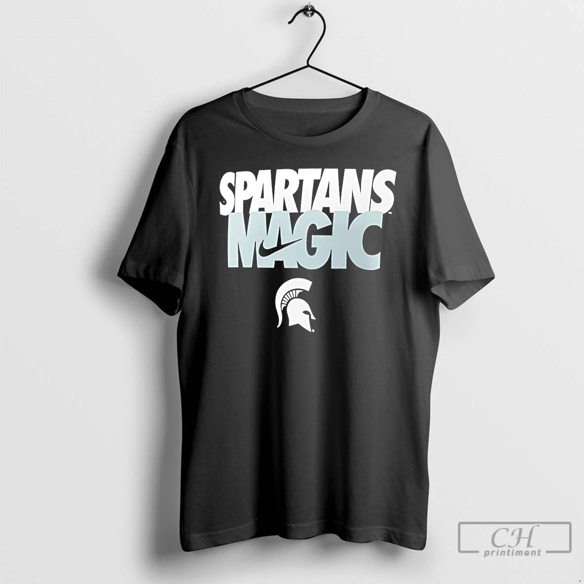 Premium Michigan State Spartans Spartans Magic Logo T-Shirts, Hoodie, Sweatshirt | InkThreadWorks.com