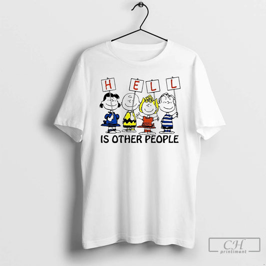 Premium Peanut Hell Is Other People T-Shirts, Hoodie, Sweatshirt | InkThreadWorks.com