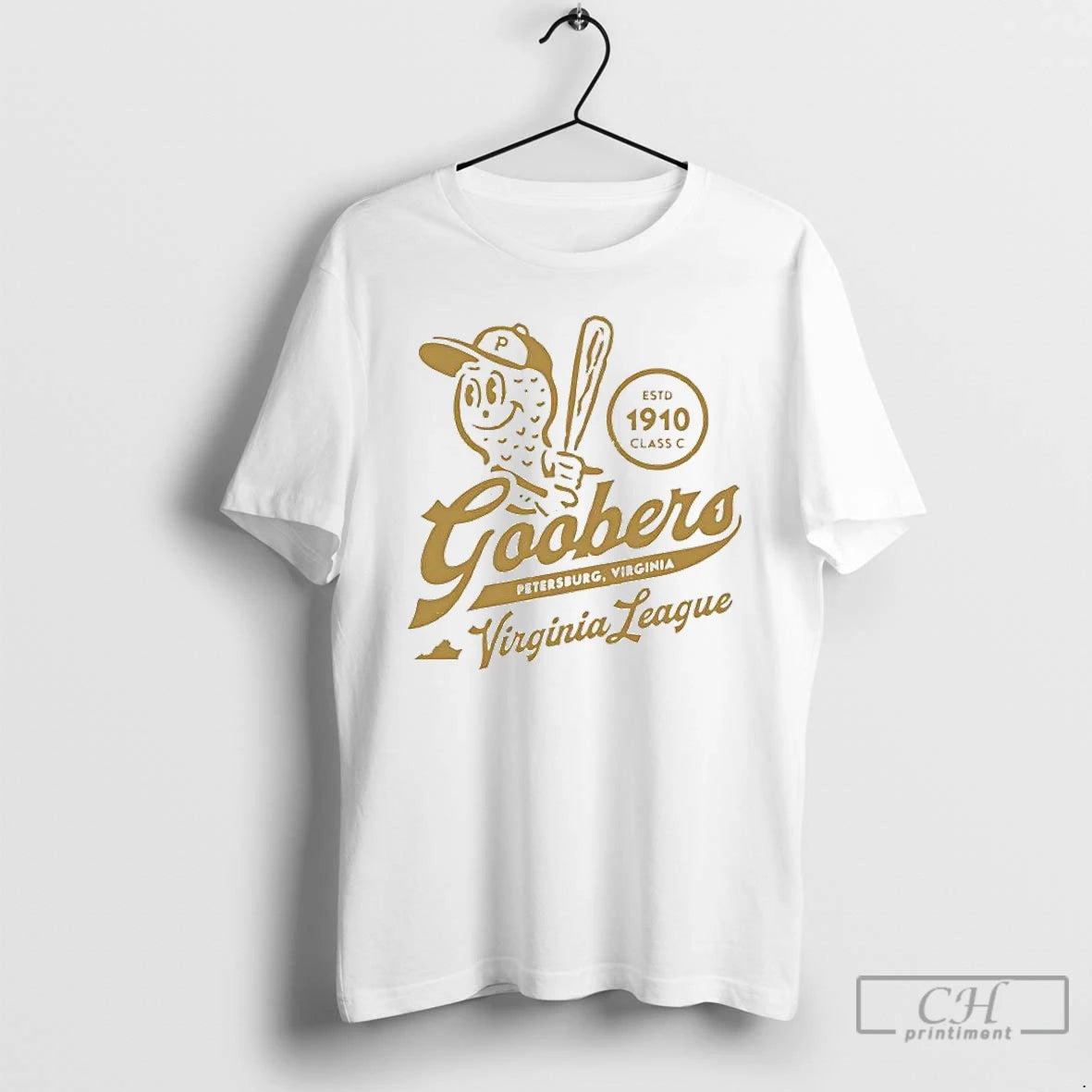 Premium Petersburg Goobers Virginia League Defunct Baseball Teams T-Shirts, Hoodie, Sweatshirt | InkThreadWorks.com