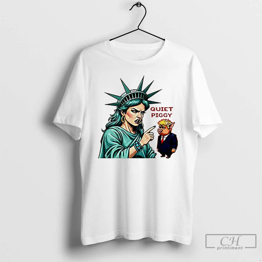 Premium Quiet Piggy Liberty Trump Liberties T-Shirts, Hoodie, Sweatshirt | InkThreadWorks.com